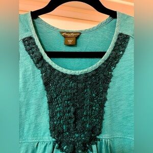 Eddie Bauer Dress - Teal Green - PXS